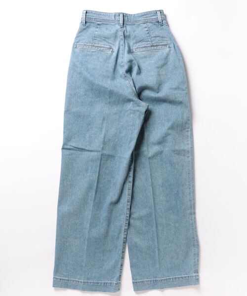 YANUK（ヤヌーク）の「YANUK / tuck wide denim pants(タック