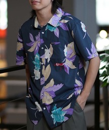 BRIXTON/ブリクストン 半袖シャツ CHARTER PRINT S/S WVN チャーター プリント 花柄 1218