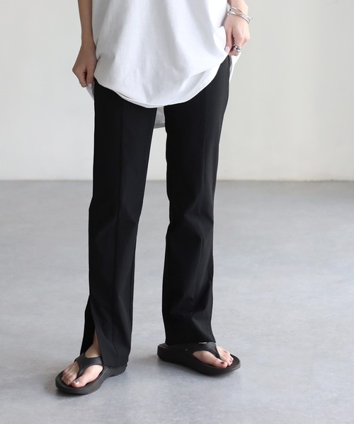 Riberry(リベリー)の「ラッシュガードサイドスリットロングパンツ(スラックス・レディース・ブラック・LARGE/MEDIUM)」の9枚目の写真