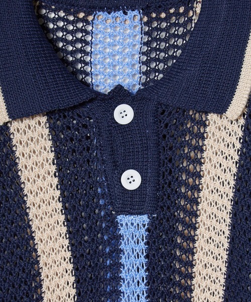 S/Sメッシュニットポロシャツ（ポロシャツ）｜ROOPTOKYO（ループトウキョウ）