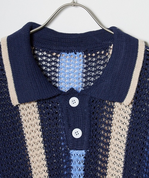 S/Sメッシュニットポロシャツ（ポロシャツ）｜ROOPTOKYO（ループトウキョウ）