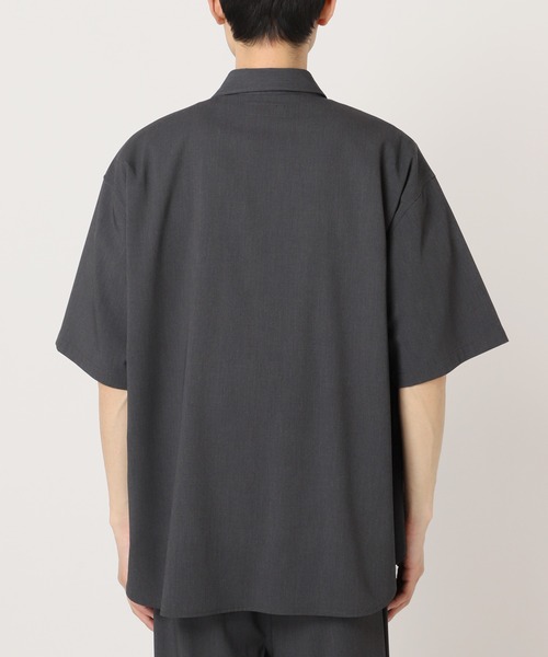 417 EDIFICE(フォーワンセブンエディフィス)の「【ZOZO限定】Comfort SH S/S / ビッグシルエット ショートスリーブシャツ(シャツ/ブラウス・メンズ・グレー/ダークネイビー/ベージュ/ブラック/チャコール・XL/L/M/S/XS)」の13枚目の写真