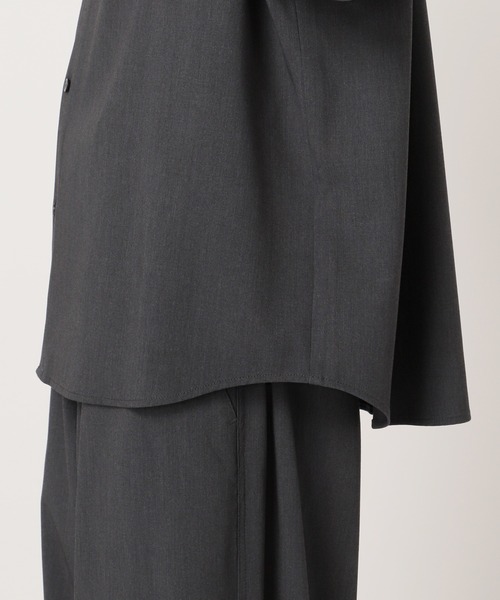 417 EDIFICE(フォーワンセブンエディフィス)の「【ZOZO限定】Comfort SH S/S / ビッグシルエット ショートスリーブシャツ(シャツ/ブラウス・メンズ・グレー/ダークネイビー/ベージュ/ブラック/チャコール・XL/L/M/S/XS)」の18枚目の写真