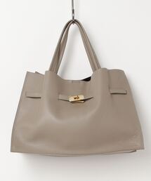 VIOLAd’ORO (ヴィオラドーロ) TRERO/V-1497/イタリアンWフェイスレザートートバッグ/Lサイズ