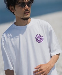 【SIDEWAY STANCE】オリジナル グラフィック プリント/ワッペン刺しゅう 半袖Tシャツ