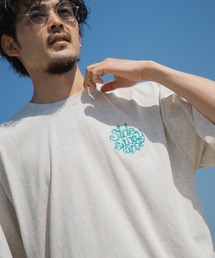 【SIDEWAY STANCE】オリジナル グラフィック プリント/ワッペン刺しゅう 半袖Tシャツ