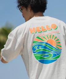 【SIDEWAY STANCE】オリジナル グラフィック プリント/ワッペン刺しゅう 半袖Tシャツ