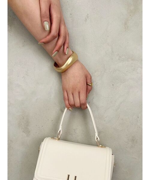 MERCURYDUO（マーキュリーデュオ）の「ゴールドニュアンスバングル（バングル/リストバンド・レディース・ゴールド・FREE）」の3枚目の写真