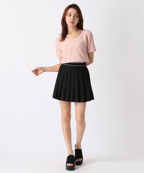 FOREVER 21(フォーエバー トゥエンティーワン)の「【2024SS】フラワーレースTシャツ(Tシャツ/カットソー・レディース・オフホワイト/ピンク/ブラック・SMALL/MEDIUM)」の13枚目の写真