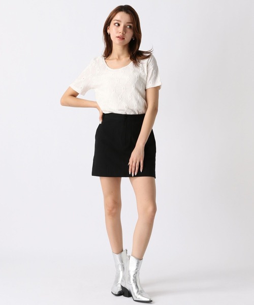 FOREVER 21(フォーエバー トゥエンティーワン)の「【2024SS】フラワーレースTシャツ(Tシャツ/カットソー・レディース・オフホワイト/ピンク/ブラック・SMALL/MEDIUM)」の22枚目の写真