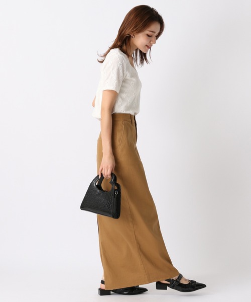 FOREVER 21(フォーエバー トゥエンティーワン)の「【2024SS】フラワーレースTシャツ(Tシャツ/カットソー・レディース・オフホワイト/ピンク/ブラック・SMALL/MEDIUM)」の18枚目の写真