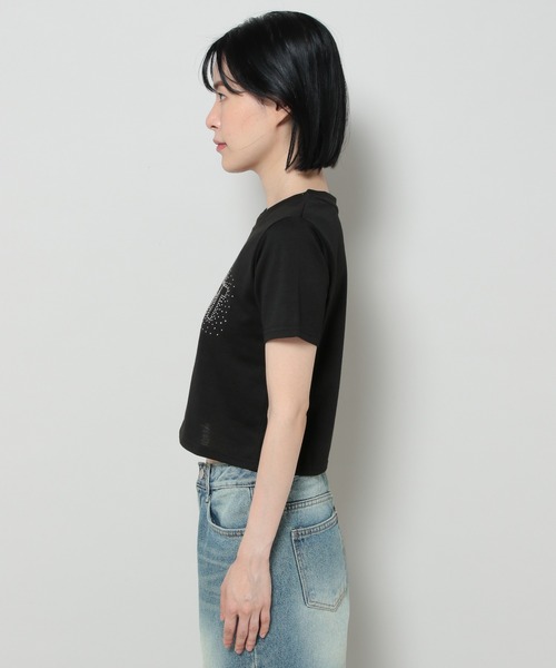 3.3 Field Trip （3.3フィールドトリップ）の「3.3 Field Trip／ストーンロゴT（Tシャツ/カットソー・レディース・ホワイト/ブラック・FREE）」の16枚目の写真