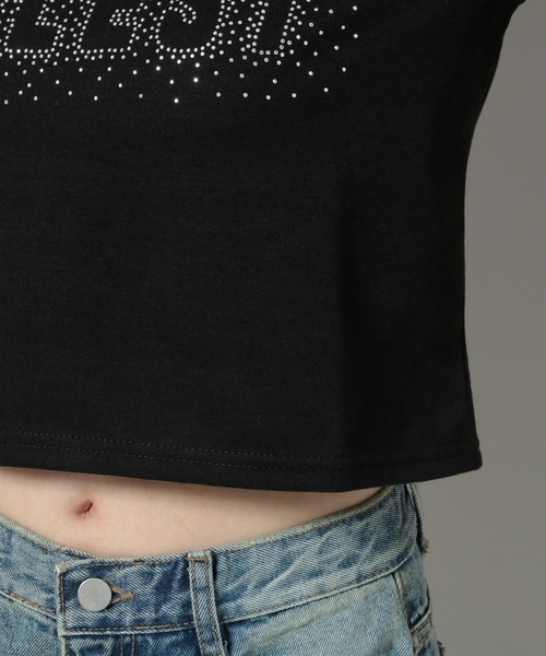 3.3 Field Trip （3.3フィールドトリップ）の「3.3 Field Trip／ストーンロゴT（Tシャツ/カットソー・レディース・ホワイト/ブラック・FREE）」の21枚目の写真