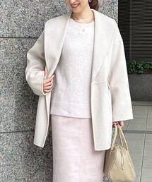 NOLLEY’S Sophi | ◇【WEB限定カラーあり】SUPER140リバーショールコート 24AW(ダッフルコート)