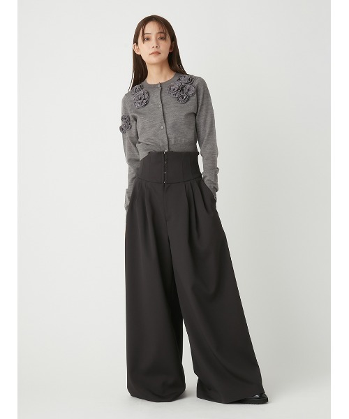 FRAY I.D（フレイアイディー）の「3Dフラワーカーディガン