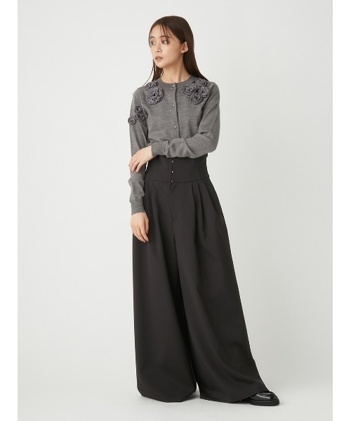 FRAY I.D（フレイアイディー）の「3Dフラワーカーディガン