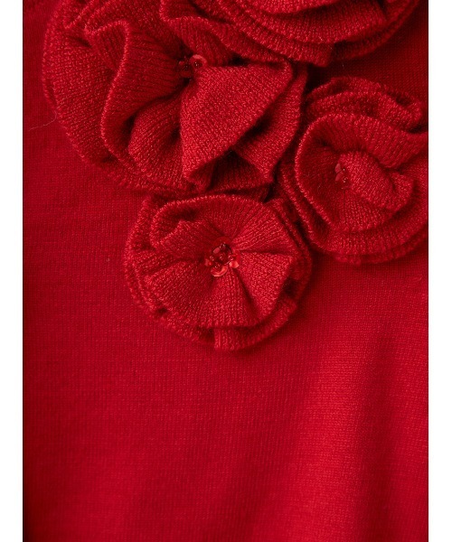 FRAY I.D（フレイアイディー）の「3Dフラワーカーディガン