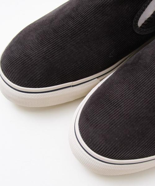 coen（コーエン）の「コーデュロイボアスリッポン1（スリッポン・メンズ・ダークグレー/ベージュ・MEDIUM/LARGE/SMALL）」の13枚目の写真