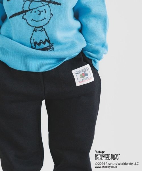 FRUIT OF THE LOOM（フルーツオブザルーム）の「【Fruit Of The Loom】別注スウェットパンツ(KIDS)（スウェットパンツ・キッズ・アイボリー/ブラック/ブルー・150cm/140cm/130cm/120cm/110cm）」の15枚目の写真
