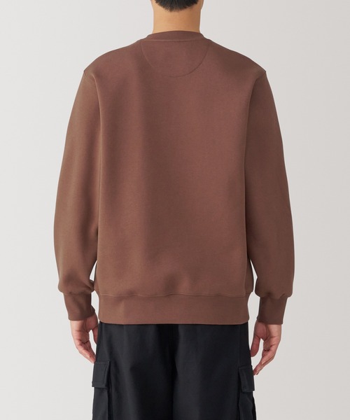 無印良品（ムジルシリョウヒン）の「紳士　スウェットシャツ（スウェット・メンズ・ブラック/アイボリー/グレー/ダークグリーン/ブルー系/レンガ・S/M/L/XL）」の21枚目の写真