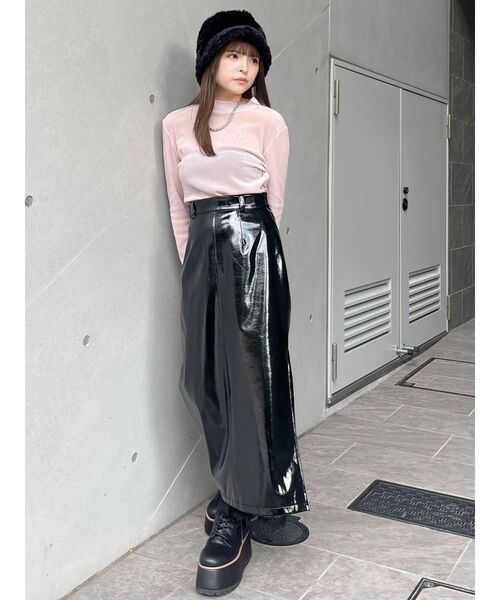 MURUA（ムルーア）の「フェイクファーバケットハット（ハット・レディース・ブラック/グレー/ホワイト/モカ・FREE）」の9枚目の写真