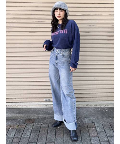 MURUA（ムルーア）の「フェイクファーバケットハット（ハット・レディース・ブラック/グレー/ホワイト/モカ・FREE）」の12枚目の写真