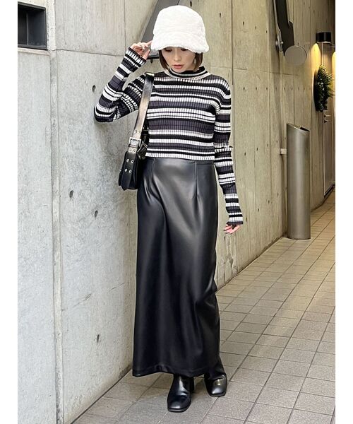 MURUA（ムルーア）の「フェイクファーバケットハット（ハット・レディース・ブラック/グレー/ホワイト/モカ・FREE）」の19枚目の写真