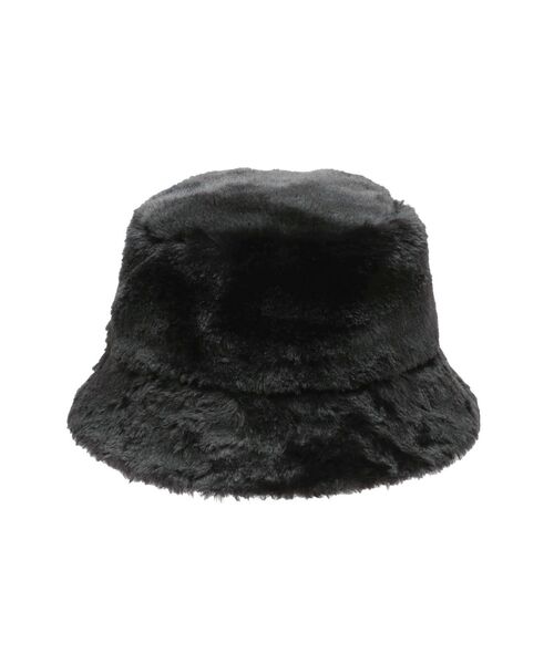 MURUA（ムルーア）の「フェイクファーバケットハット（ハット・レディース・ブラック/グレー/ホワイト/モカ・FREE）」の21枚目の写真