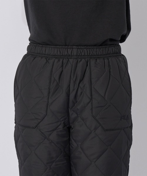 FILA(フィラ)の「キルト中綿 ロングパンツ 防寒パンツ(その他パンツ・レディース・ネイビー/ブラック/ブラウン系その他・MEDIUM/LARGE/X-LARGE)」の11枚目の写真