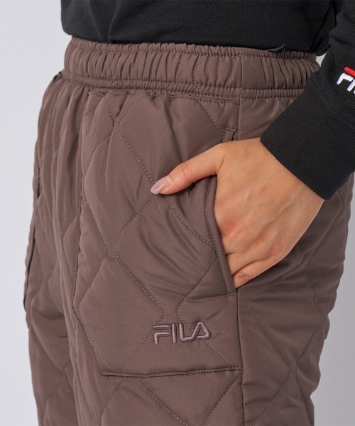 FILA(フィラ)の「キルト中綿 ロングパンツ 防寒パンツ(その他パンツ・レディース・ネイビー/ブラック/ブラウン系その他・MEDIUM/LARGE/X-LARGE)」の20枚目の写真