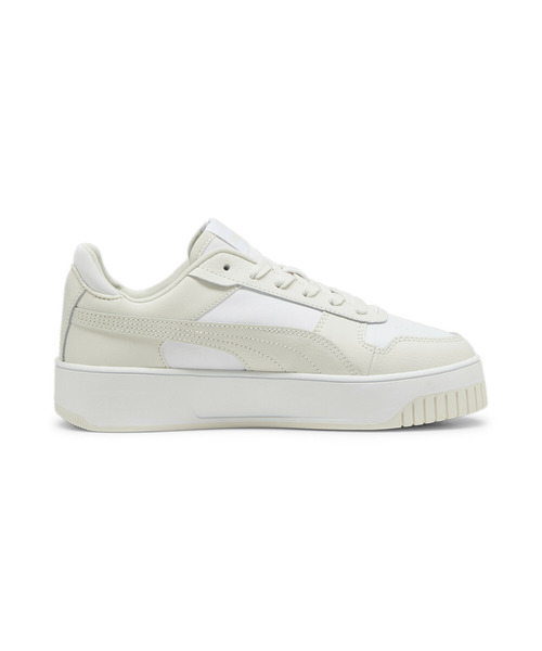 PUMA(プーマ)の「PUMA プーマ ウィメンズ キャリーナ ストリート スニーカー(スニーカー・レディース・ホワイト系その他/ホワイト×グレー・25.0cm/24.5cm/25.5cm/22.5cm/22.0cm/23.0cm/24.0cm/23.5cm/26.0cm)」の8枚目の写真