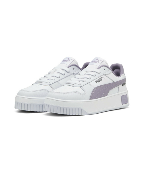 PUMA(プーマ)の「PUMA プーマ ウィメンズ キャリーナ ストリート スニーカー(スニーカー・レディース・ホワイト系その他/ホワイト×グレー・25.0cm/24.5cm/25.5cm/22.5cm/22.0cm/23.0cm/24.0cm/23.5cm/26.0cm)」の12枚目の写真