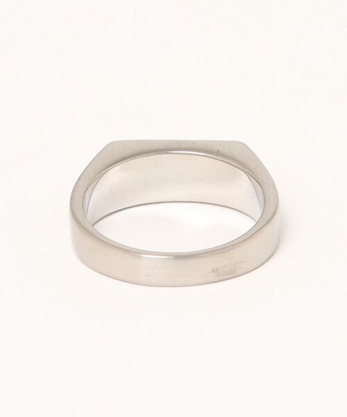novice（ノーヴィス）の「【novice】Vintage Rectangle Signet Ring［Stainless］（リング・メンズ・シルバー・FREE/19/14）」の7枚目の写真