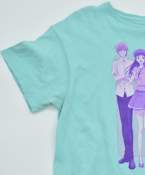 VINTAGE（ヴィンテージ）の「【ヴィンテージ古着】フルーツバスケット アニメーション プリントTシャツ（Tシャツ/カットソー・メンズ・ブルー・LARGE）」の6枚目の写真