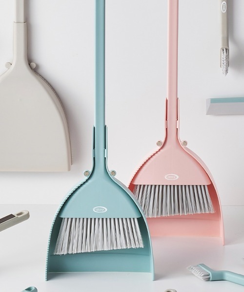 Toffy（トフィー）の「【Toffy/トフィー】 マグネットほうき＆ちりとり（掃除グッズ・レディース・ピンク/アクア/グレイッシュベージュ・FREE）」の7枚目の写真