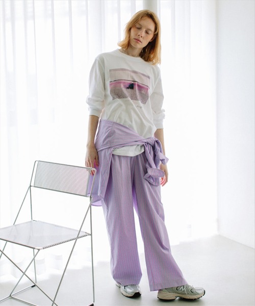 tシャツ JAMeen collaboration L/S tee 「HAWAII」 レディース メンズ JAMeen collaboration L/S tee 【HAWAII】（Tシャツ/カットソー