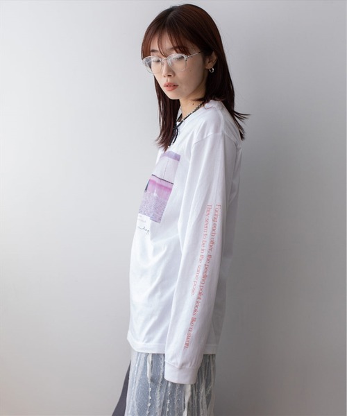 tシャツ JAMeen collaboration L/S tee 「HAWAII」 レディース メンズ JAMeen collaboration L/S tee 【HAWAII】（Tシャツ/カットソー