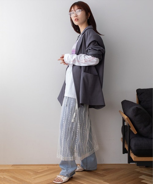 JAMeen collaboration L/S tee 【HAWAII】（Tシャツ/カットソー