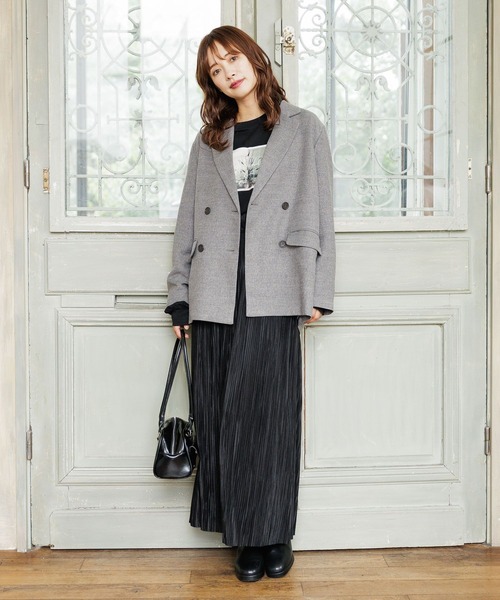 mysty woman(ミスティウーマン)の「アウトポケットBAG 204729(ハンドバッグ・レディース・ホワイト/ブラウン/ブラック/ブルー・FREE)」の5枚目の写真