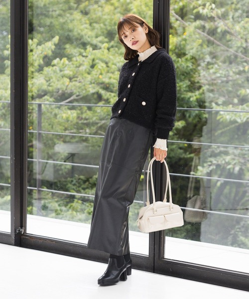 mysty woman(ミスティウーマン)の「アウトポケットBAG 204729(ハンドバッグ・レディース・ホワイト/ブラウン/ブラック/ブルー・FREE)」の6枚目の写真