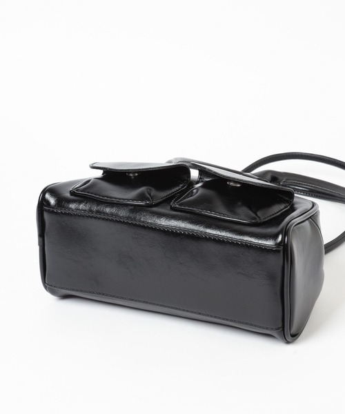 mysty woman(ミスティウーマン)の「アウトポケットBAG 204729(ハンドバッグ・レディース・ホワイト/ブラウン/ブラック/ブルー・FREE)」の16枚目の写真