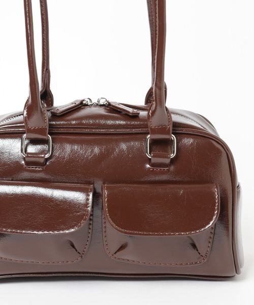 mysty woman(ミスティウーマン)の「アウトポケットBAG 204729(ハンドバッグ・レディース・ホワイト/ブラウン/ブラック/ブルー・FREE)」の21枚目の写真