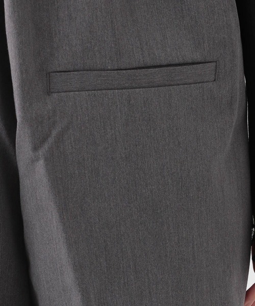 GLOBAL WORK（グローバルワーク）の「お手入れらくらくベアトップサロペット/142310（サロペット/オーバーオール・レディース・ブラック/グレー/ストライプ・MEDIUM/LARGE）」の5枚目の写真