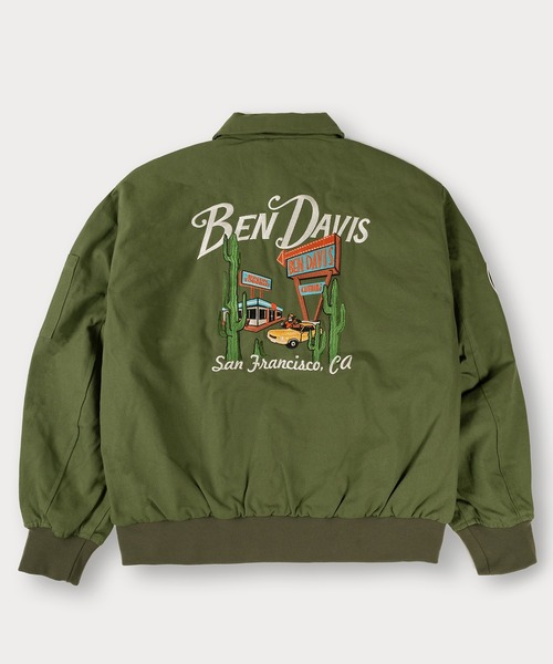 BEN DAVIS(ベンデイビス)の「【BENDAVIS/ベンデイビス】SOUVENIR JK/スーベニアジャケット オーバーサイズ(その他アウター・メンズ・ブラック/カーキ/ネイビー/ベージュ・M/L/XL)」の10枚目の写真
