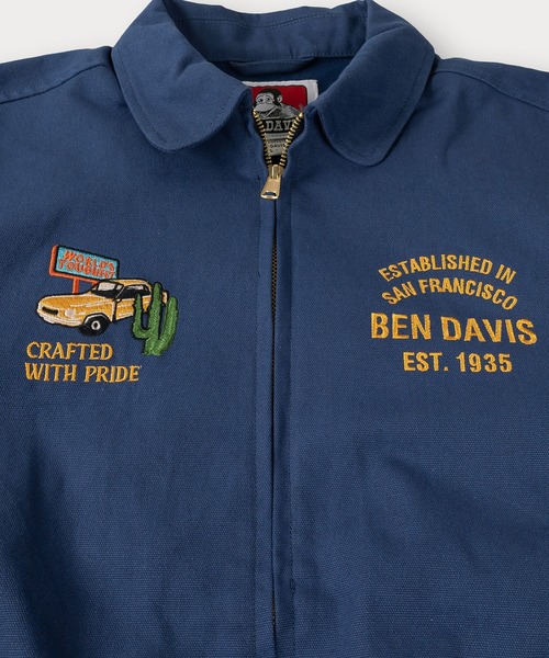BEN DAVIS(ベンデイビス)の「【BENDAVIS/ベンデイビス】SOUVENIR JK/スーベニアジャケット オーバーサイズ(その他アウター・メンズ・ブラック/カーキ/ネイビー/ベージュ・M/L/XL)」の14枚目の写真