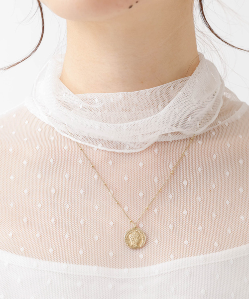 Rouge vif Anna（ルージュヴィフアンナ）の「ドットチュールシアータートル（Tシャツ/カットソー・レディース・ホワイト/ブラック・フリー）」の21枚目の写真