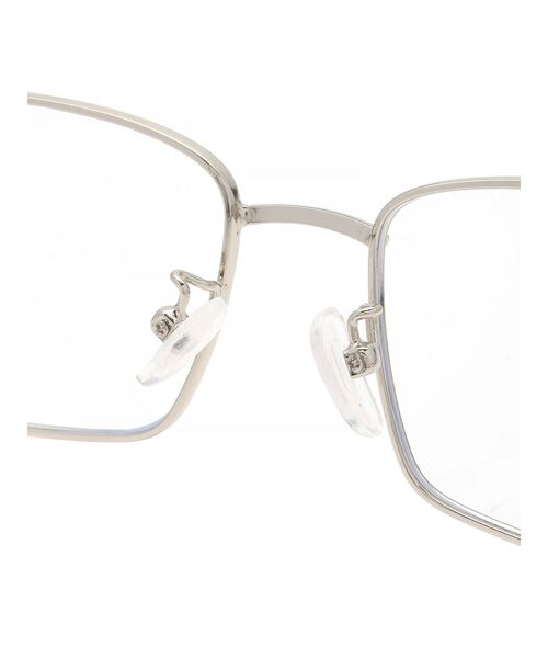 jouetie（ジュエティ）の「メタルフレームスリムスクエアグラス（メガネ・レディース・シルバー/ゴールド・FREE）」の8枚目の写真