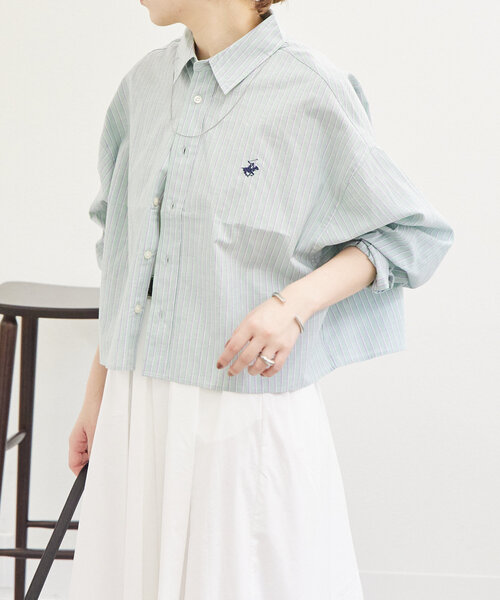 シャイニードロストブラウス（シャツ/ブラウス）｜mystic