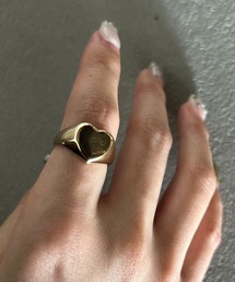 Kotoe | ハートリング フリーサイズ 10号 シルバー ゴールド(リング)