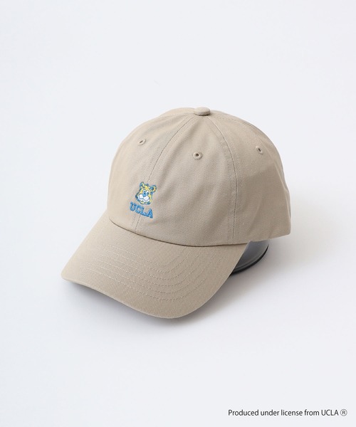 UCLA（ユーシーエルエー）の「UCLA Bear 刺繍 キャップ（キャップ・レディース・ベージュ/ブラック/アイボリー・FREE）」の3枚目の写真